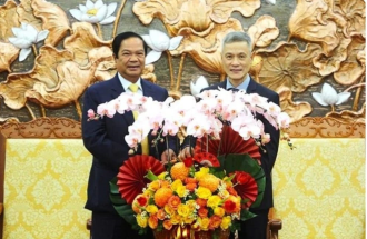  Vietnam, Cambodia, Laos tighten solidarity on Tet occasion